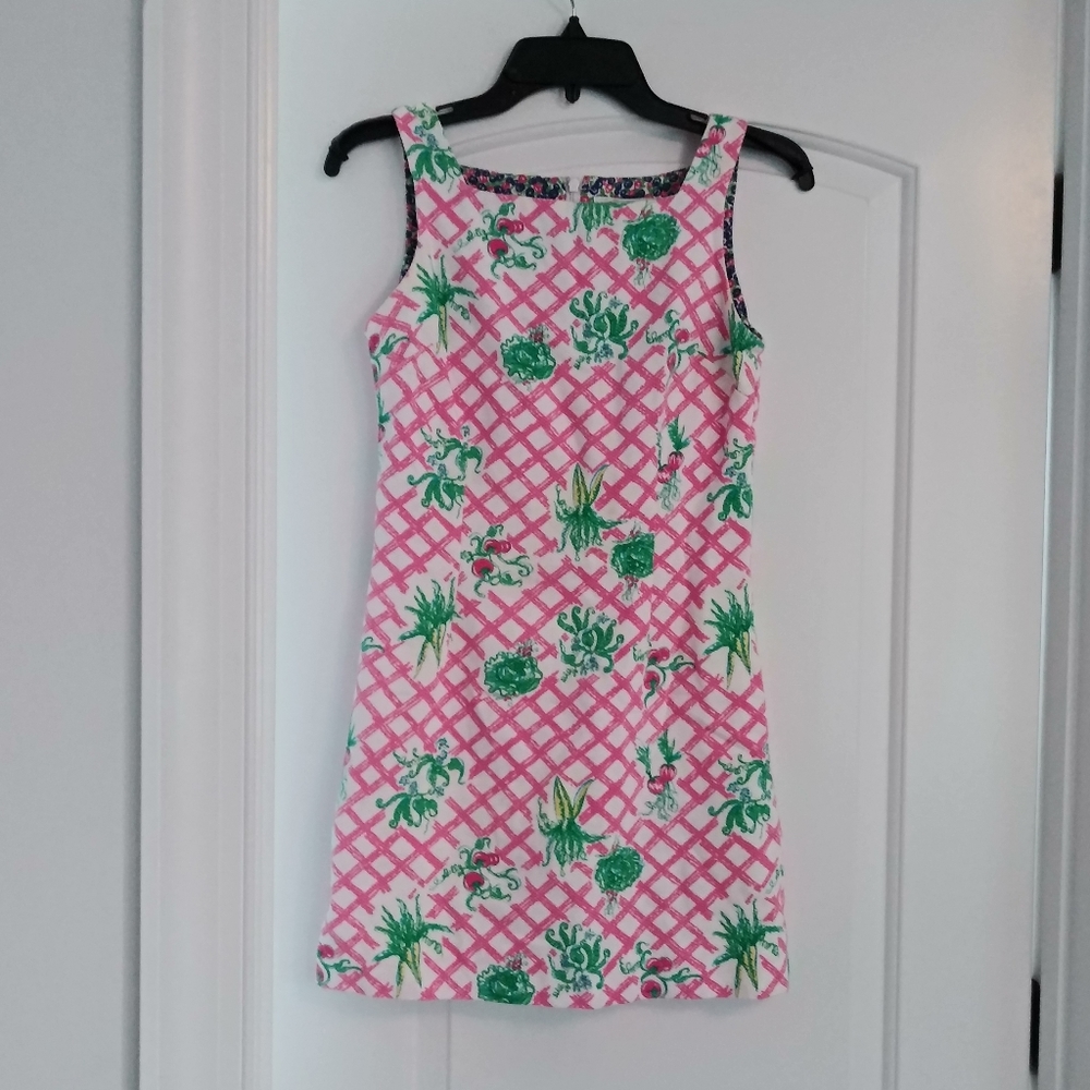 Lilly Pulitzer White Label Veggie Garden dress 2